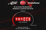 Vodafone Italia e Amici: al via lo Shakethon
