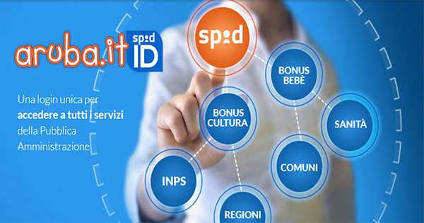 Nasce Aruba ID, la login unica per l’Identità SPID ad uso di cittadini, imprese e professionisti