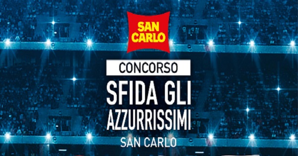 San Carlo premium sponsor della Nazionale Italiana di Calcio
