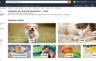 Amazon.it lancia il negozio Animali domestici con 180.000 prodotti di oltre 780 marchi