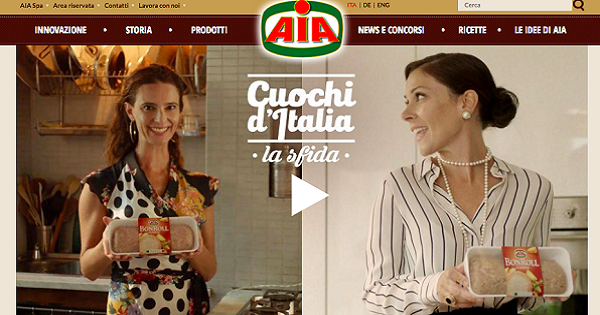 YAM112003 firma per Aia la campagna digital “Cuochi d’Italia – La sfida”