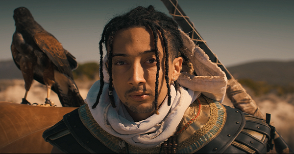Ghali protagonista del video di Assassin’s Creed Origins