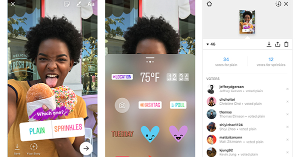 Instagram rende disponibili sondaggi in tempo reale nelle Storie