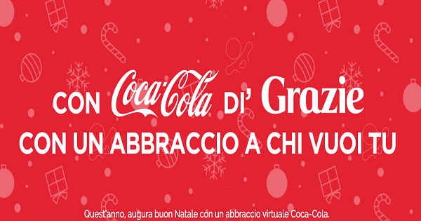 Abbracci digitali e natalizi da Coca-Cola HBC e Conversion