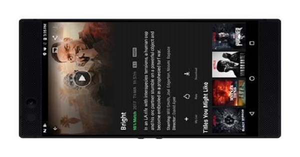 Razer Phone è il primo smartphone a offrire Netflix in HDR