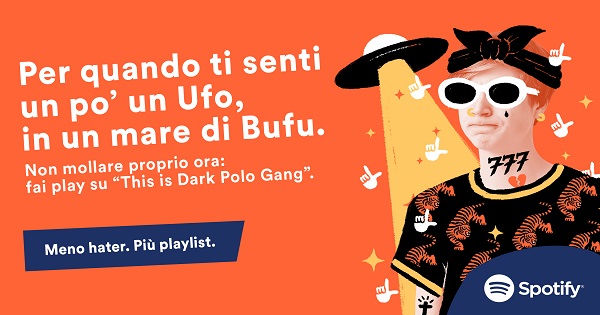 Spotify affida a DUDE il lancio di una nuova campagna europea dedicata al target Teens