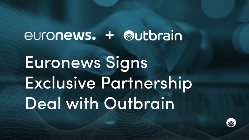 Partnership esclusiva tra Euronews e Outbrain per l'editoria digitale