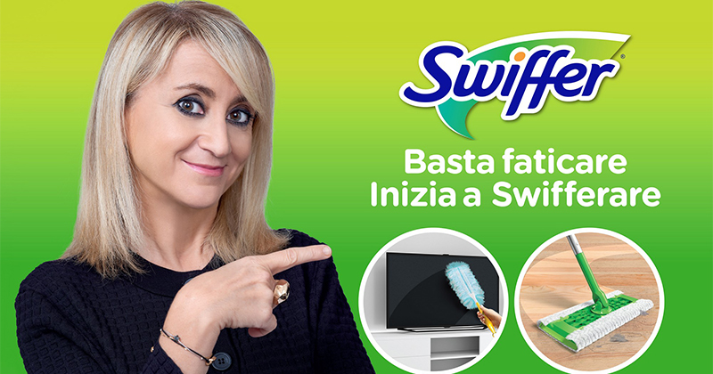 Luciana Littizzetto lancia un nuovo tormentone nello spot Swiffer