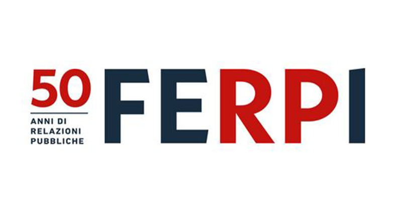 Un nuovo logo per i 50 anni di FERPI e per la metamorfosi della Federazione