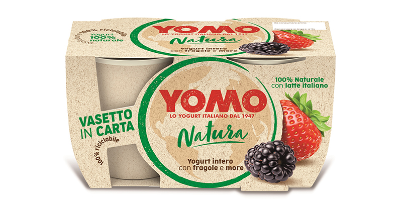 Per Granarolo un packaging più sostenibile: arrivano Yomo Natura e Yomo Extra