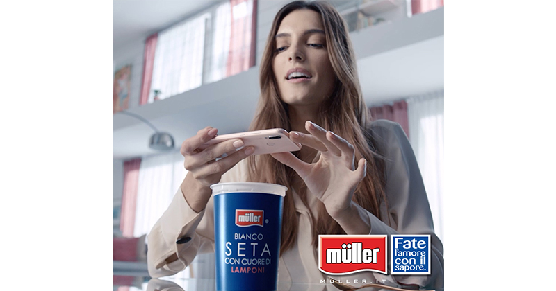 Müller Italia on air con la nuova campagna dedicata a Müller Seta