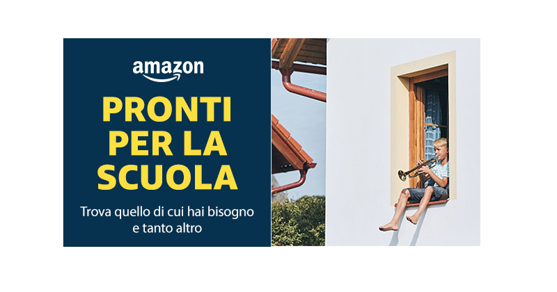 Indagine Amazon e YouGov: caro-scuola atteso dal 61% dei genitori italiani