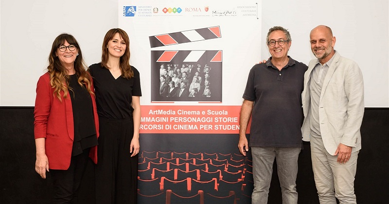 Alex Infascelli e Francesco Bruni alla rassegna ArtMedia Cinema e Scuola