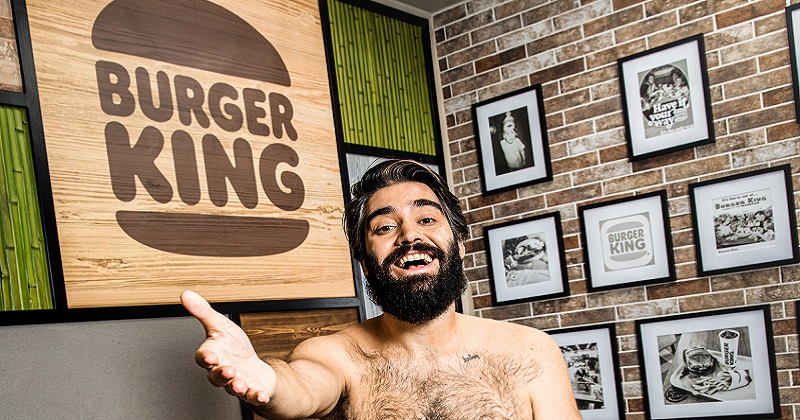 Lorenzo Biagiarelli è il protagonista della nuova campagna di Burger King