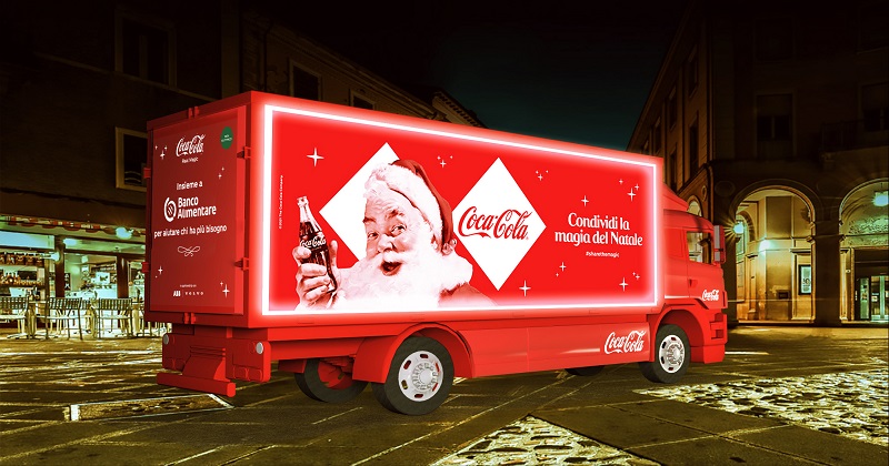 Coca-Cola diffonde la vera magia del Natale