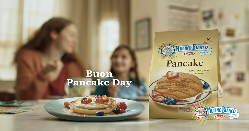 Mulino Bianco festeggia il Pancake Day con un film e sui social