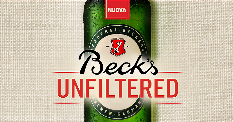 Al via la nuova campagna di “Beck’s Unfiltered”