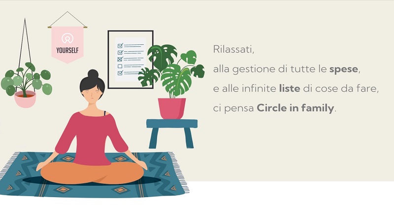 Circle in Family, App dedicata alla famiglia, alleato del work life balance