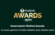 TheFork Awards 2022: lanciato l’Osservatorio permanente