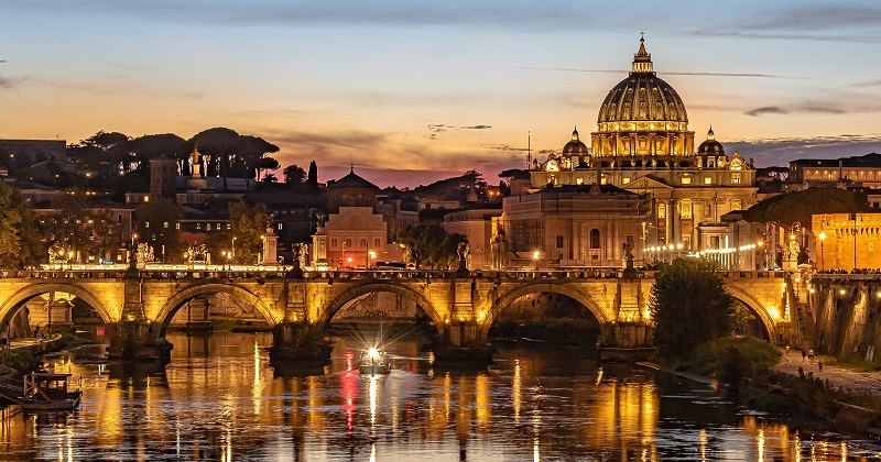 Roma è la meta preferita per iniziare il 2023
