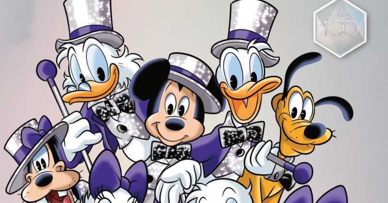 Topolino celebra il 100° anniversario di The Walt Disney Company