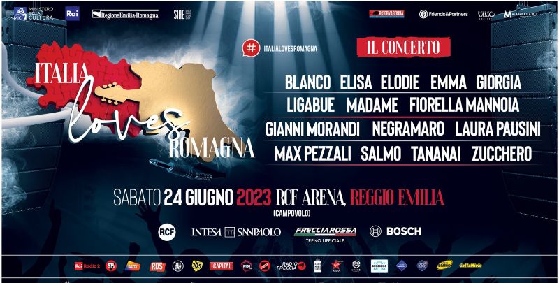 Zespri al concerto Italia Loves Romagna