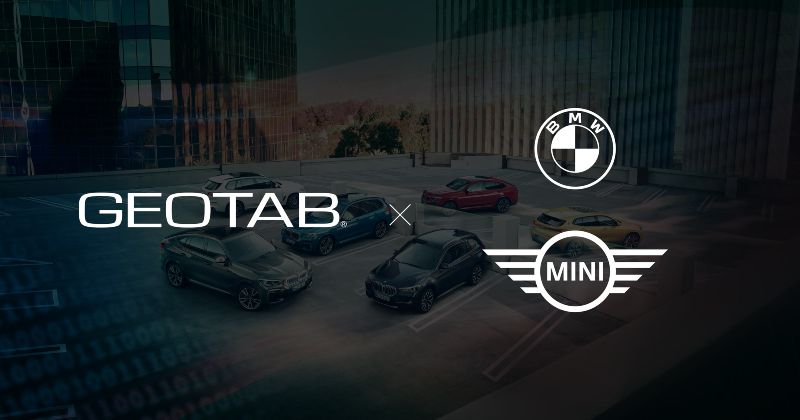 Geotab e BMW Group insieme per la mobilità connessa