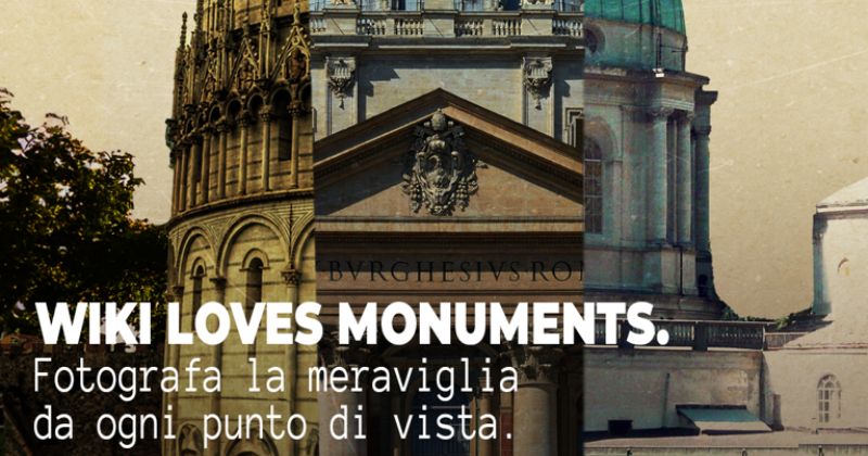 Riparte il concorso fotografico Wiki Loves Monuments