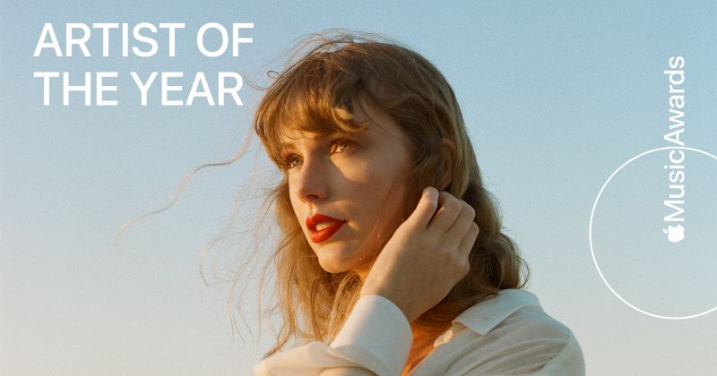 Taylor Swift è Artista dell’Anno 2023 di Apple Music