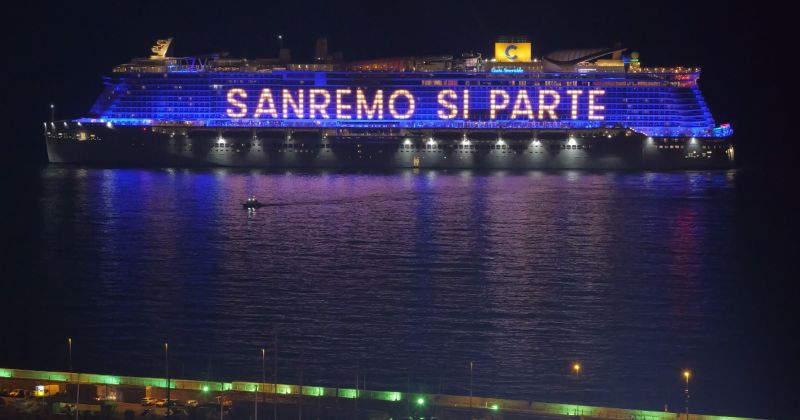 Costa Crociere: uno spettacolo parlante al Festival di Sanremo