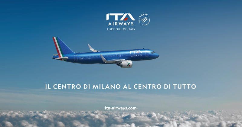 VML Italy lancia la campagna per ITA Airways